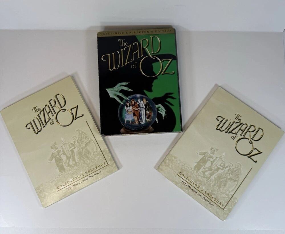 The Wizard of Oz Three-Disc Collector's Edition Box Set w/ Collectibles